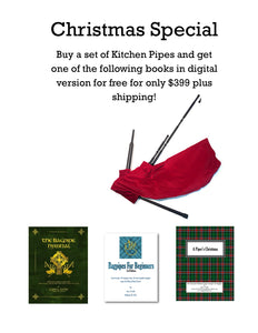 Christmas Special-Buy a Set of Kitchen Pipes And Get 1 Digital Book For Free